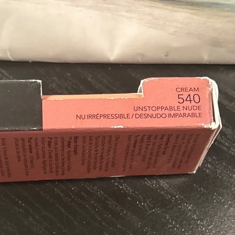 Revlon ColorStay‎ Overtime Lipcolor 540 Unstoppable Nude Longwear Cream Shine